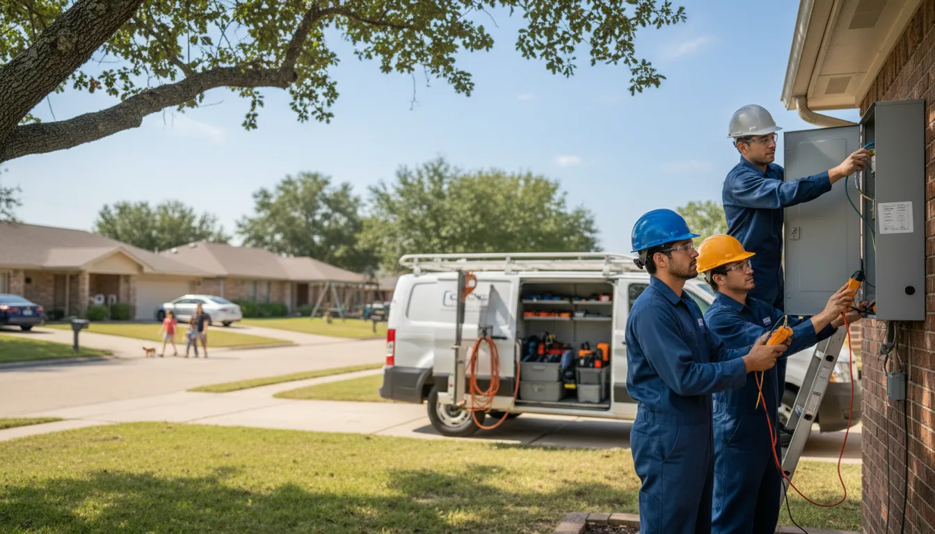 Certified electrician providing emergency electrical services in Bath Springs, TN